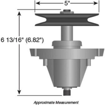 New 285-707 Spindle Assembly for Cub Cadet Rzt-L50, Lx50, S50, S50Kh, Xt1-Gt50,...