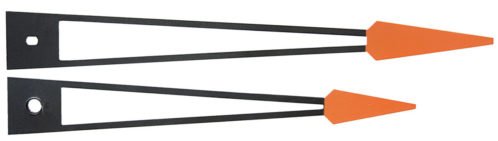 New 6-1/2 Inch Modern Pointer Style Large Black Clock Hands - DIY (H-148B)