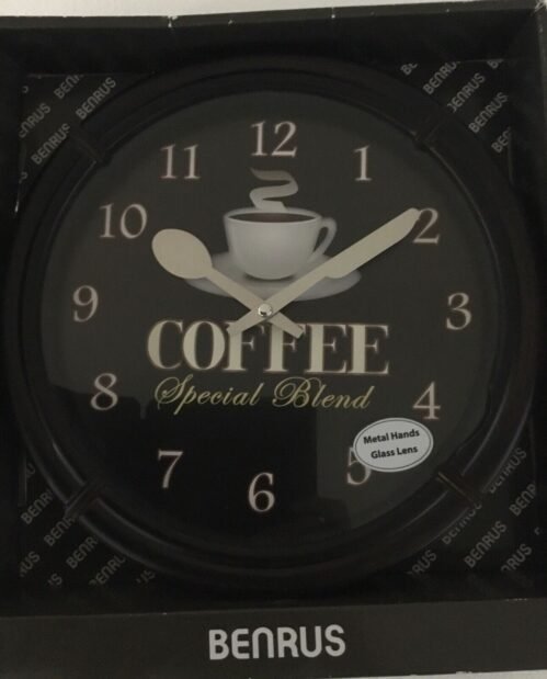 New Benrus Coffee Blend 11” Wall Clock