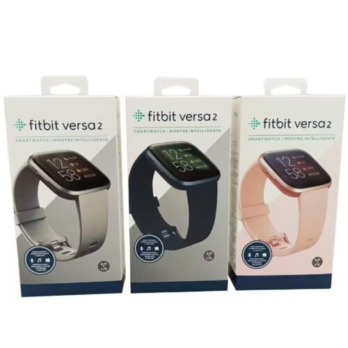 NEW Fitbit Versa 2 Health & Fitness Authentic Activity Tracker Smartwatch - S+L