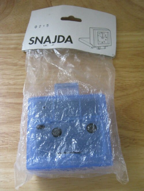 New Ikea 16589 Compact Blue Travel Alarm Clock