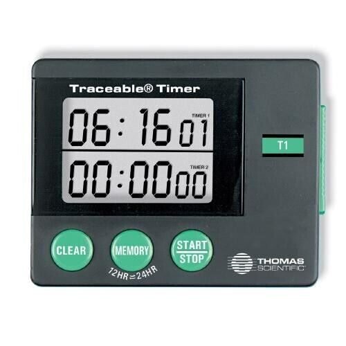 NEW OPEN BOX Thomas 9371W16 Traceable 5006 Two-Memory Timer
