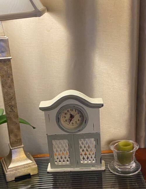 New! Shabby chic ~country cottage clock