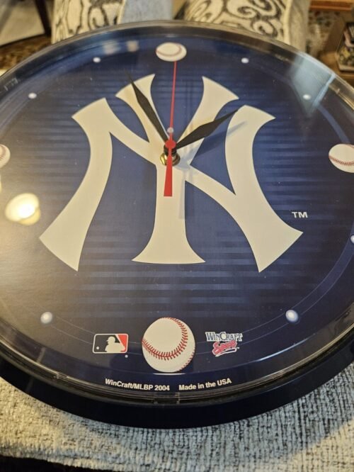 New York Yankee Wall Clock