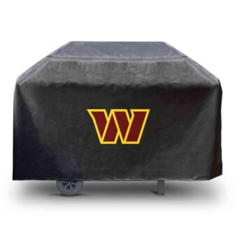 NFL-Washington Commanders Rectangular Black Grill Cover - 68 in. x 21 in....