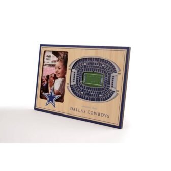 NFL Dallas Cowboys Team Colored 3D StadiumView with 4 in. x 6...