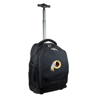 NFL Washington Redskins 19 in. Black Wheeled Premium Backpack