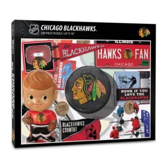 NHL Chicago Blackhawks Retro Puzzle (500-Pieces)