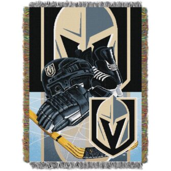 NHL Golden Knights Home Ice Advantage Tapestry Throw
