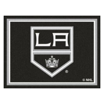NHL Los Angeles Kings Black 8 ft. x 10 ft. Indoor Area...