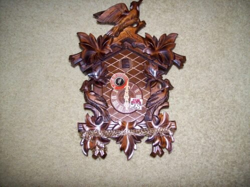 NIB ANTON SCHNEIDER AUTHENTIC BLACK FOREST CUCKOO CLOCK