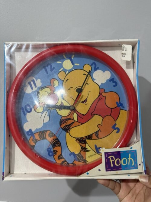NIB Fantasma Disney Winnie the Pooh Tigger Wall Clock Collectible VTG? C