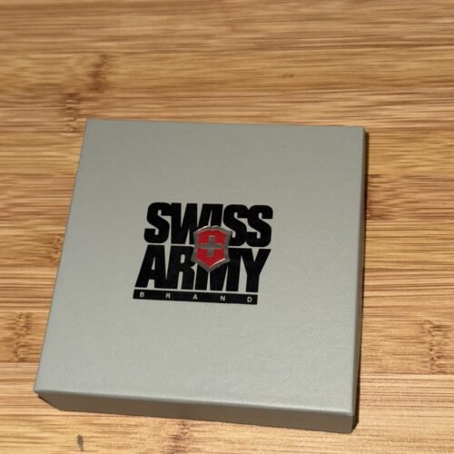 NIB Swiss Army Travel Alarm Clock Folding. Free Shipping