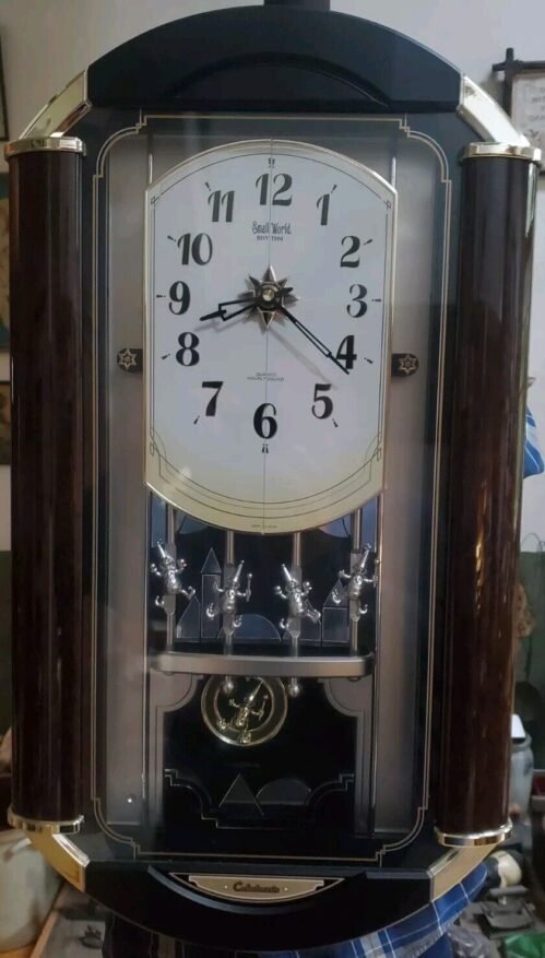 Nice Rhythm Sound & Magic Motion Culminante Kaleidoscope Wall Clock 4MJ849 Japan