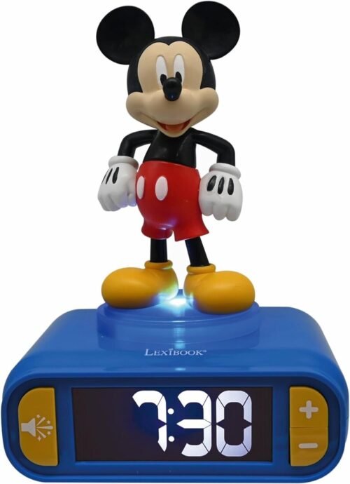 Night Light Alarm Clock Mickey Mouse Digital Clock Table Clock RL800MCH