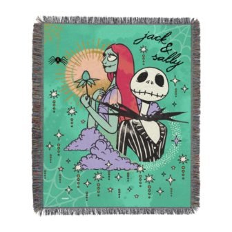 Nightmare Before Christmas Cosmic Couple Tapestry