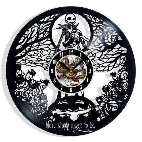 Nightmare Vinyl Wall Clock - Retro Decor - Unique Home Accent - Perfect Gift