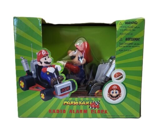 Nintendo Super Mario Kart 64 Transistor Radio Alarm Clock