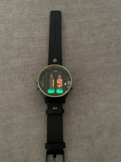 NIXIE TUBE WRIST WATCH IV-9 ИВ-9 NUMITRON | battery month or 2K times