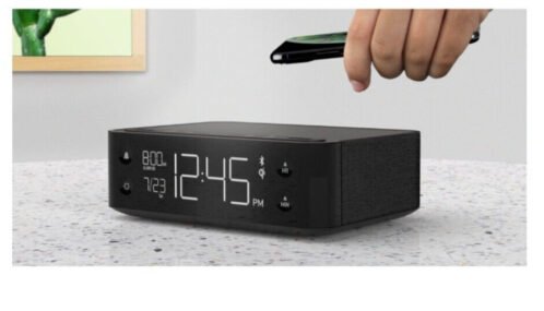 Nonstop Station A Alarm Clock Bluetooth Speaker White Noise Qi Wireless Charging