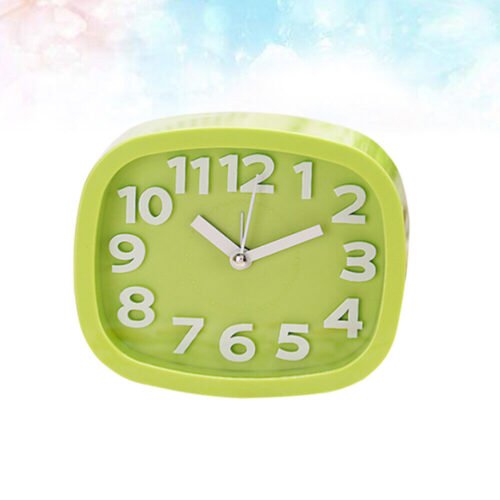 Non Ticking Desk Clocks Bedroom Decore Children Gift Student