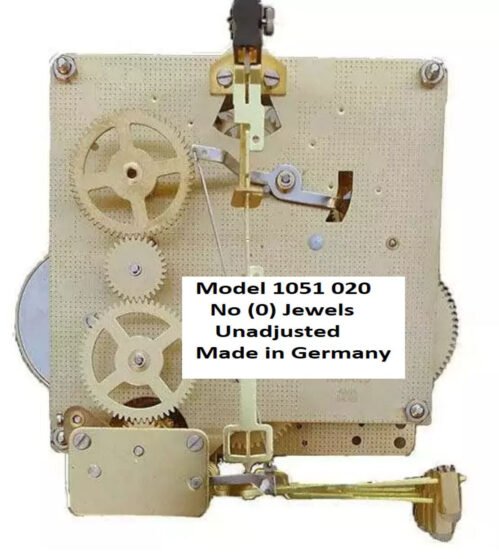 NOS- Hermle 1051 020 45 cm Clock Triple Chime Movement Germany Westminister (B2)