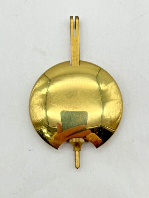 NOS Adjustable Mantel Clock Pendulum Bob 1 5/8" Diameter 3.0 oz (CM9-2782)