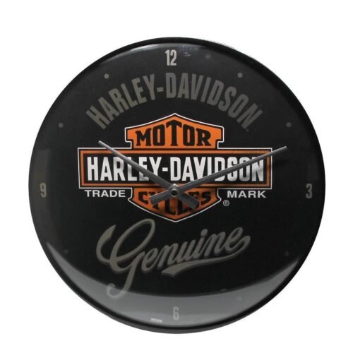 Nostalgic Art Retro Wall Kitchen Clock Ø 12" Analog Battery Harley Davidson