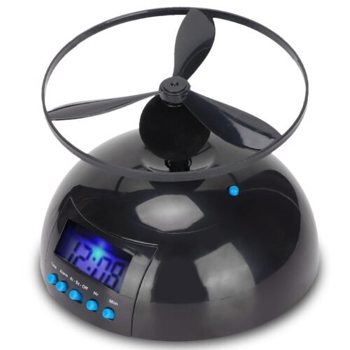 Novelty Digital LED Alarm Clock,Gadget Run Away Flying Alarm Clock for Bedroo...
