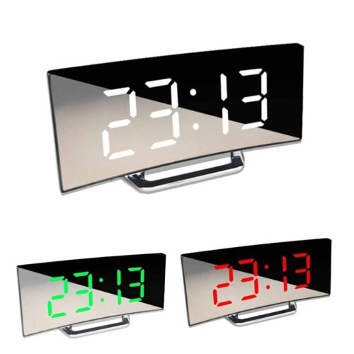 Number Clock Nightlight Electronic Clock LED Digital Large Number Alarm Clock
