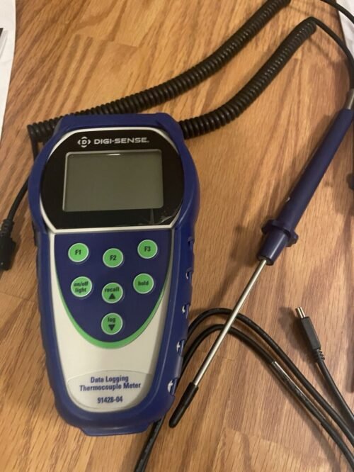 Oakton Digi Sense Temp 300 Data Logging Thermometer W/4 Probes