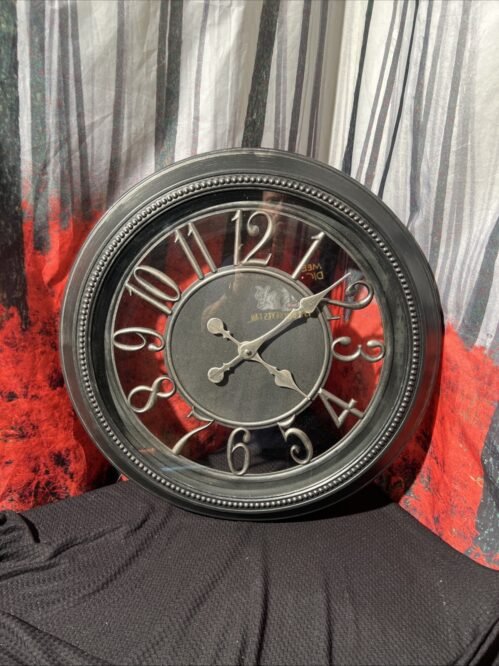 Open Face Round Wall Clock, 22"