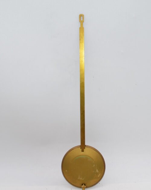 Original Vintage New England Clock Co Weight Driven Wall Clock Pendulum