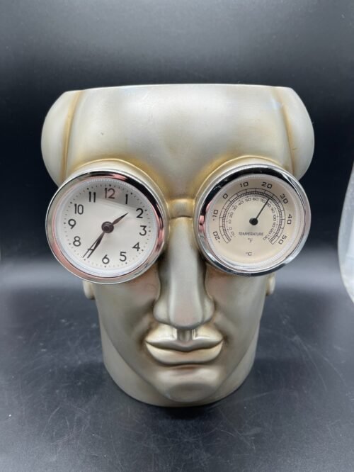 Oscar Wilde Punctuality is the Thief of Time Sculpture Clock Museum of Mod Life