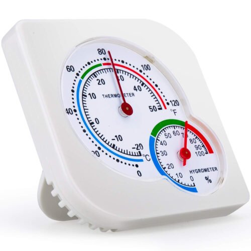 Outdoor/Indoor Thermometer Hygrometer Indoor Humidity Monitor Humidity Gauge