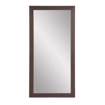Oversized Dark Brown Farmhouse Modern Southwestern Mirror (71 in. H X 32...