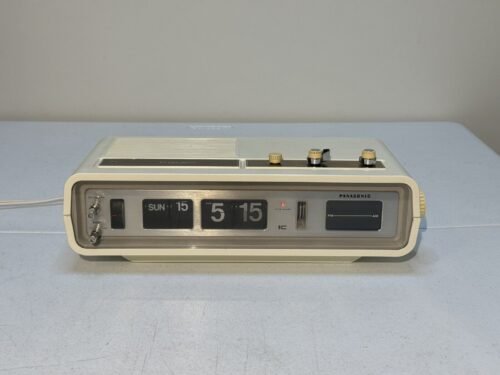 Panasonic RC-6551 Flip Alarm Clock AM/FM Radio