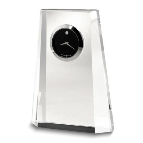 Paragon Tapered Optical Crystal Table Clock