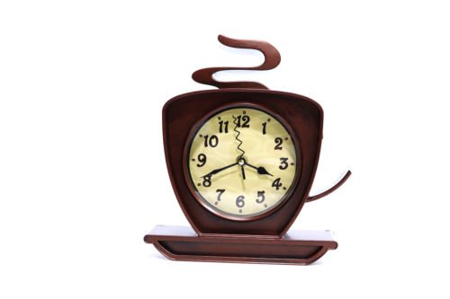 Park Madison wall clock coffee cappuccino cup 10 Inch Quality Quartz.