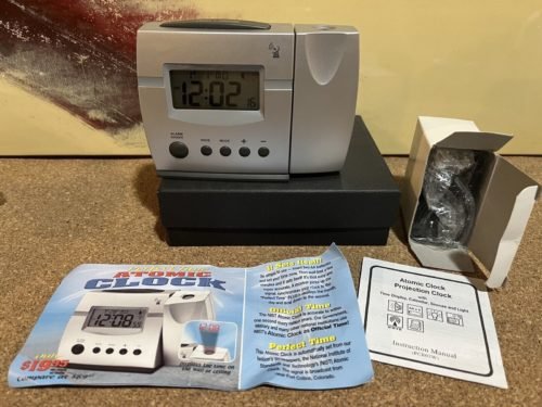 Perfect Time Silver Projection Atomic Clock