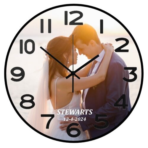PERSONALIZED WALL CLOCKS CUSTOM MADE Art Wall Hanging Wall Clocks Time Pieces