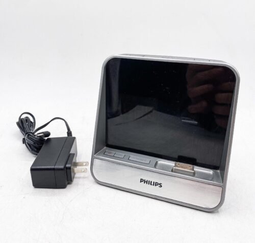 Philips AJ5300D/37 Philips Alarm Clock Radio w Speakers For iPod / iPhone - 2013