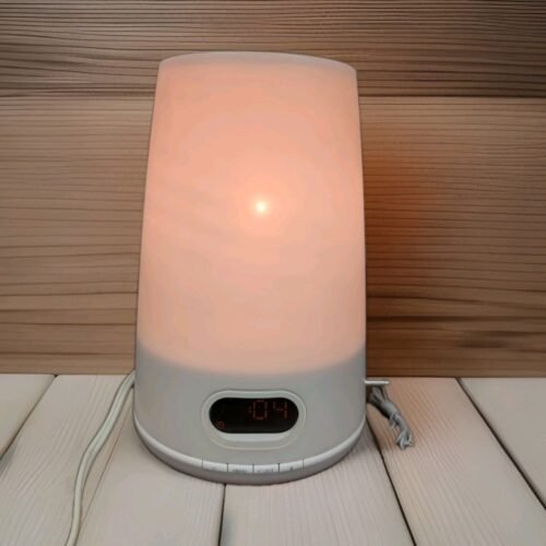 Philips HF3470 Wake Up Natural Light Therapy Sunrise Alarm Clock FM Radio Tested