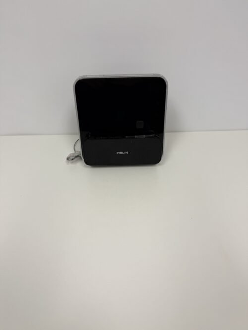 Philips iPod/iPhone Speaker Docking Station DC315/37 LED Clock Radio Tested