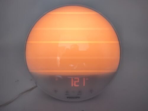 Philips Wake-up Light HF3531/60 Sunrise Alarm Clock FM Radio Colored Light