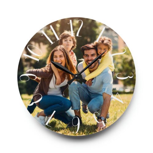 Wall Clock Personalized Wall Clock with of Your Choice