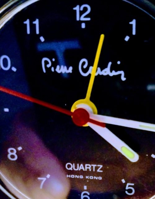 Pierre Cardin Travel Alarm Clock Highly Fashionable! See Description.