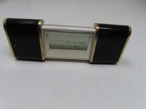 Pocket Sized Quartz Digital Travel Sliding Alarm Clock with Snooze