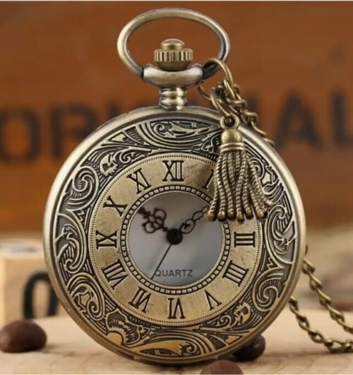 Pocket Watch With Chain Pocket Clock Best Gift