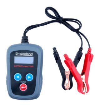 Portable 12-Volt Digital Battery Analyzer with Digital Display